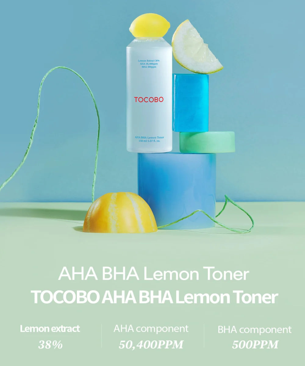 TOCOBO - AHA BHA LEMON TONER