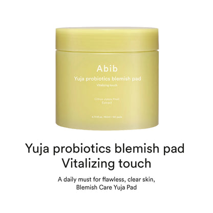 ABIB - YUJA PROBIOTICS BLEMISH PAD VITALIZING TOUCH