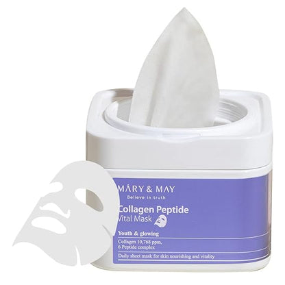 MARY&MAY - COLLAGEN PEPTIDE VITAL MASK