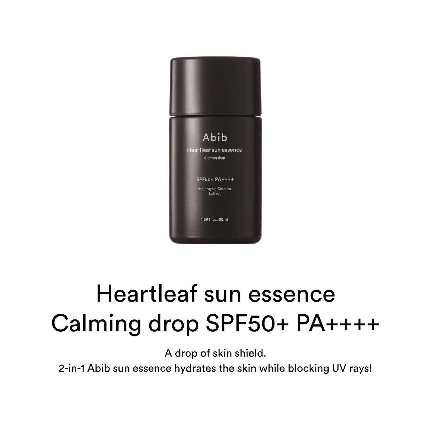 ABIB - HEARTLEAF SUN ESSENCE CALMING DROP SPF50+ PA++++