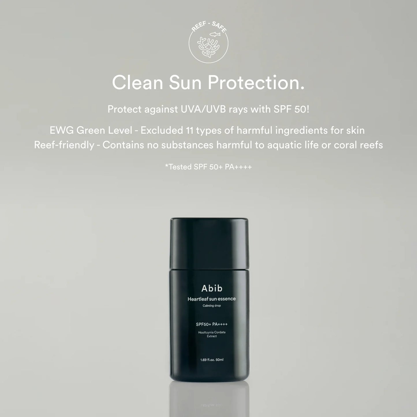 ABIB - HEARTLEAF SUN ESSENCE CALMING DROP SPF50+ PA++++