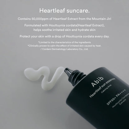 ABIB - HEARTLEAF SUN ESSENCE CALMING DROP SPF50+ PA++++