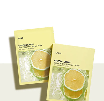 ANUA - GREEN LEMON VITA C BLEMISH SERUM MASK