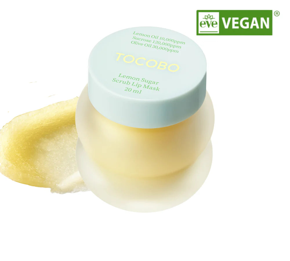 TOCOBO - LEMON SUGAR SCRUB LIP MASK