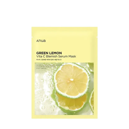 ANUA - GREEN LEMON VITA C BLEMISH SERUM MASK